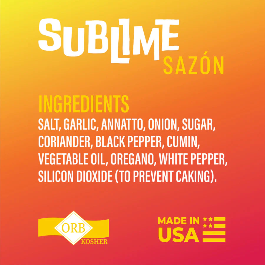 Sublime Sazón Spice Blend